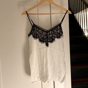 Kookai Cami with Lace Detail